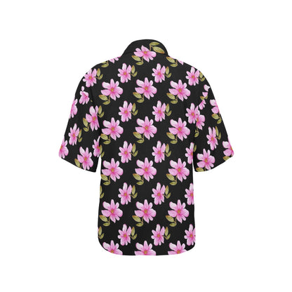 Magnolia Pattern Print Design MAG06 Women's Hawaiian Shirt