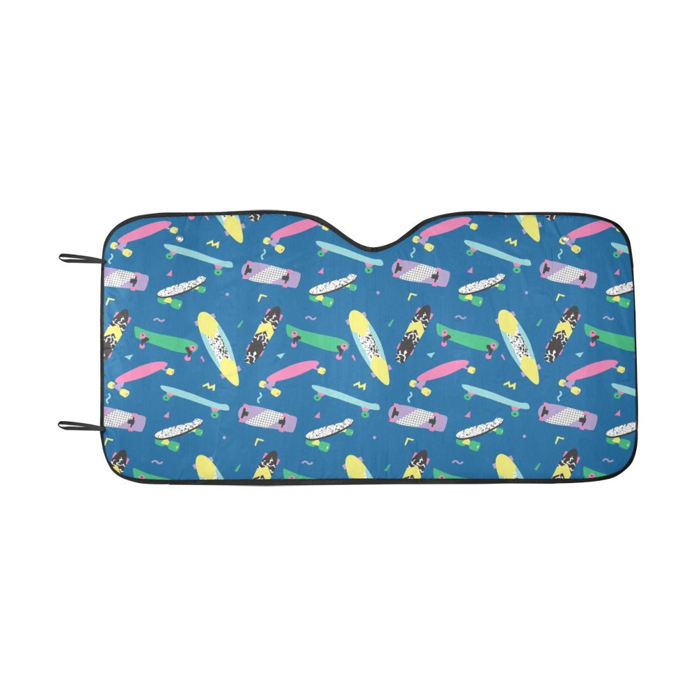 Skateboard Print Design LKS302 Car front Windshield Sun Shade