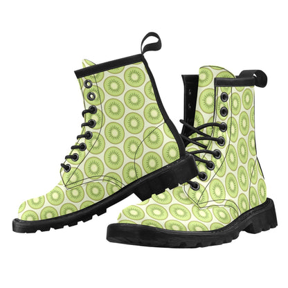Kiwi Pattern Print Design KW02 Women's Boots