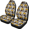 Eagles Head Pattern Universal Fit Car Seat Covers