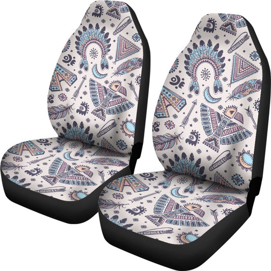 Eagles Native American Indian Symbol Universal Fit Car Seat Covers