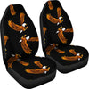 Eagles Print Pattern Universal Fit Car Seat Covers