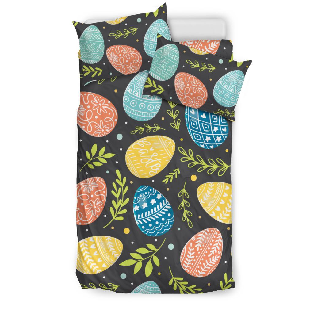 Easter Eggs Pattern Print Design RB01 Duvet Cover Bedding Set-JORJUNE.COM