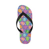 Easter Eggs Pattern Print Design RB010 Flip Flops-JorJune