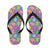 Easter Eggs Pattern Print Design RB010 Flip Flops-JorJune