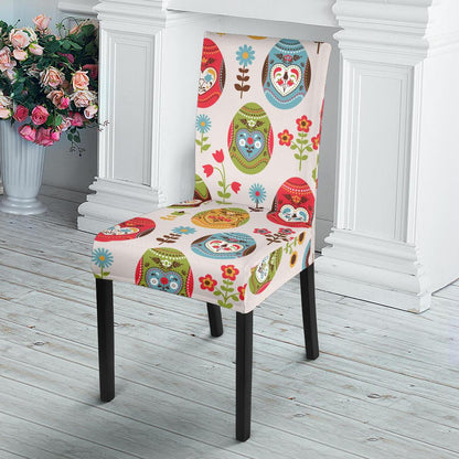 Easter Eggs Pattern Print Design RB011 Dining Chair Slipcover-JORJUNE.COM