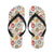 Easter Eggs Pattern Print Design RB011 Flip Flops-JorJune