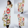 Easter Eggs Pattern Print Design RB011 Hooded Blanket-JORJUNE.COM