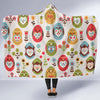 Easter Eggs Pattern Print Design RB011 Hooded Blanket-JORJUNE.COM