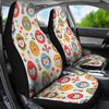 Easter Eggs Pattern Print Design RB011 Universal Fit Car Seat Covers-JorJune