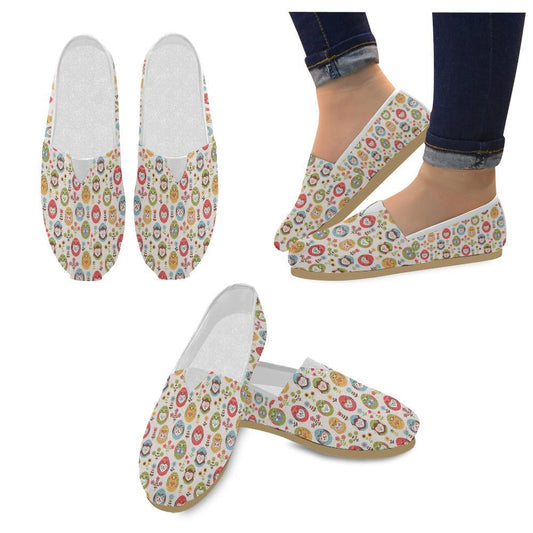 Easter Eggs Pattern Print Design RB011 Women Casual Shoes-JorJune.com