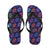 Easter Eggs Pattern Print Design RB012 Flip Flops-JorJune