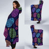 Easter Eggs Pattern Print Design RB012 Hooded Blanket-JORJUNE.COM