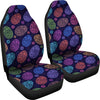 Easter Eggs Pattern Print Design RB012 Universal Fit Car Seat Covers-JorJune