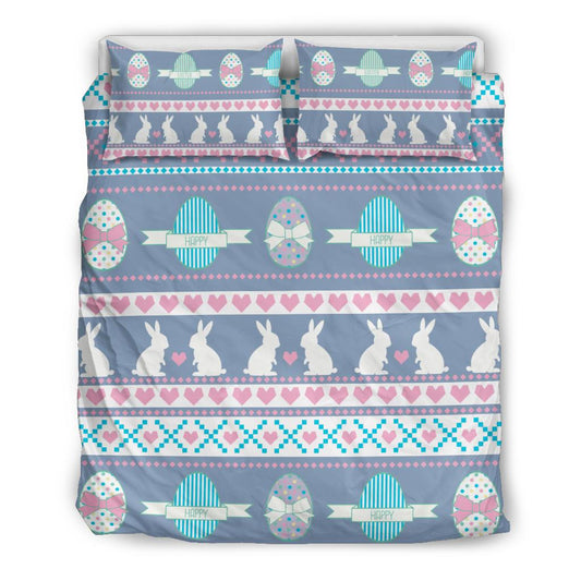 Easter Eggs Pattern Print Design RB013 Duvet Cover Bedding Set-JORJUNE.COM