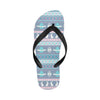 Easter Eggs Pattern Print Design RB013 Flip Flops-JorJune