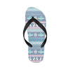 Easter Eggs Pattern Print Design RB013 Flip Flops-JorJune