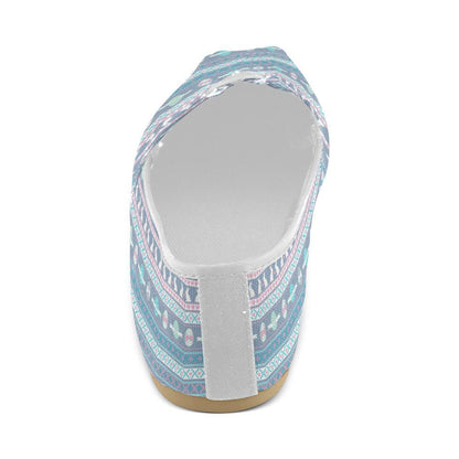 Easter Eggs Pattern Print Design RB013 Women Casual Shoes-JorJune.com