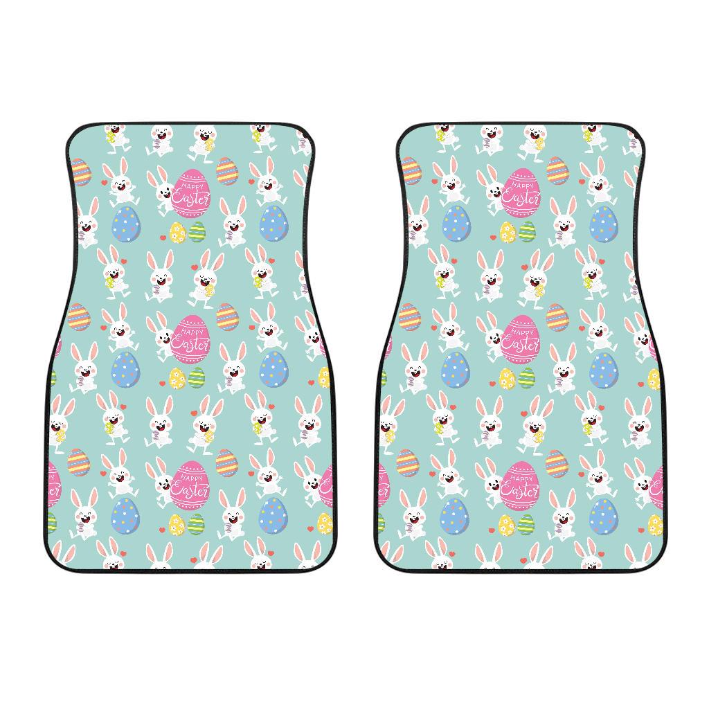 Easter Eggs Pattern Print Design RB014 Car Floor Mats-JorJune