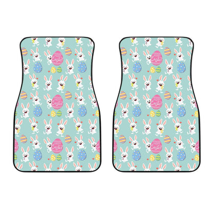 Easter Eggs Pattern Print Design RB014 Car Floor Mats-JorJune