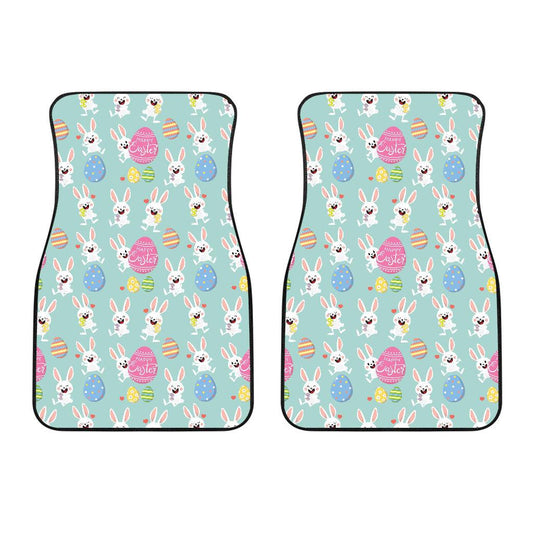 Easter Eggs Pattern Print Design RB014 Car Floor Mats-JorJune