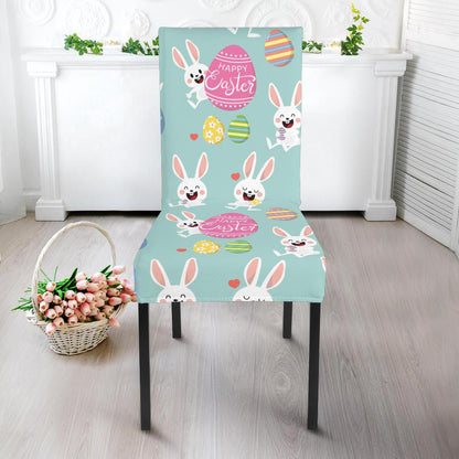 Easter Eggs Pattern Print Design RB014 Dining Chair Slipcover-JORJUNE.COM