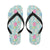 Easter Eggs Pattern Print Design RB014 Flip Flops-JorJune