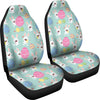 Easter Eggs Pattern Print Design RB014 Universal Fit Car Seat Covers-JorJune