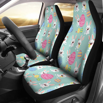 Easter Eggs Pattern Print Design RB014 Universal Fit Car Seat Covers-JorJune