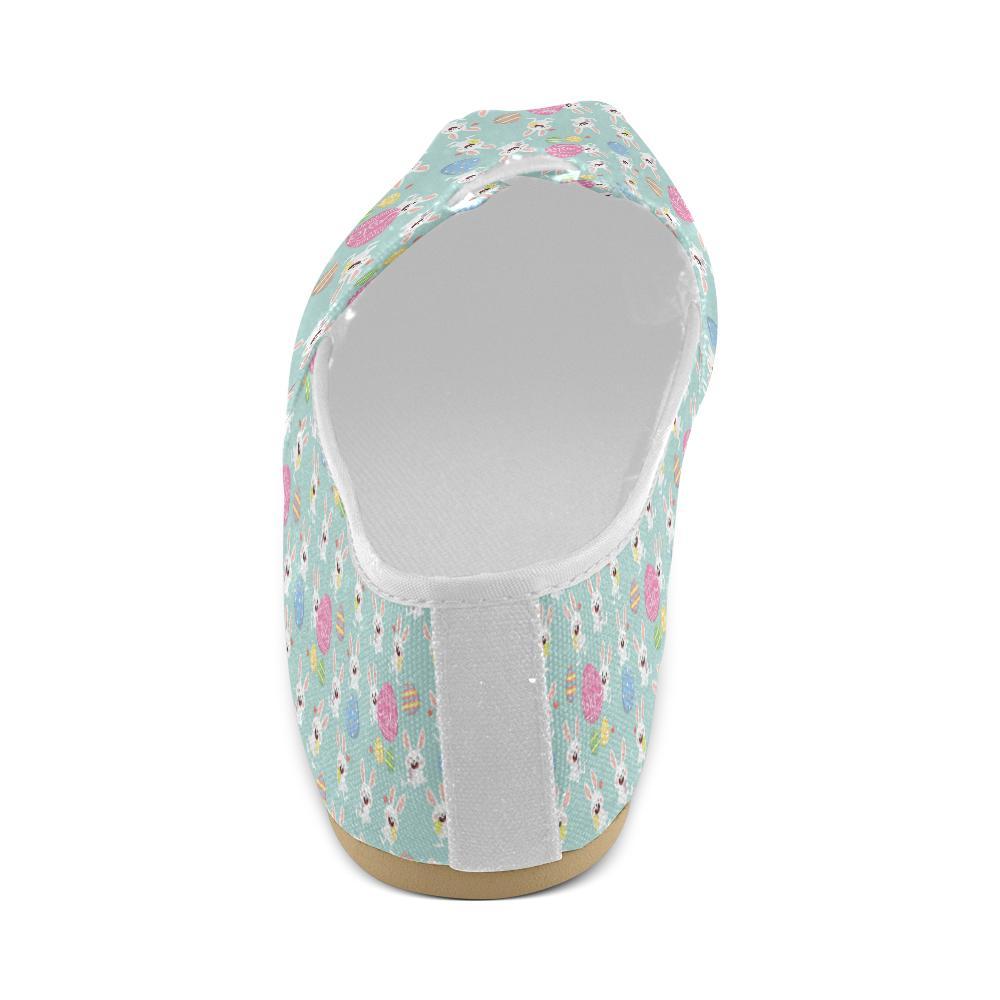 Easter Eggs Pattern Print Design RB014 Women Casual Shoes-JorJune.com