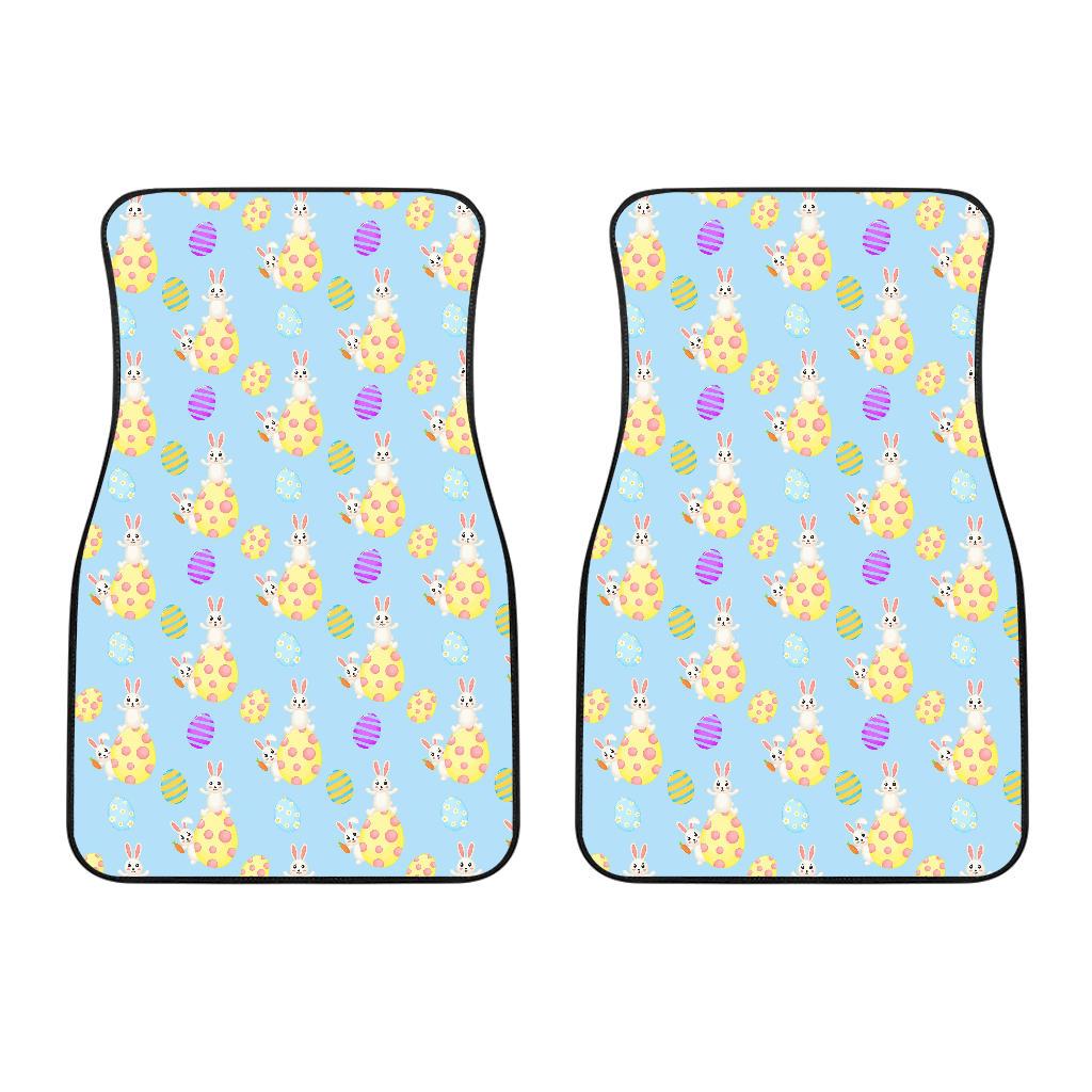 Easter Eggs Pattern Print Design RB015 Car Floor Mats-JorJune