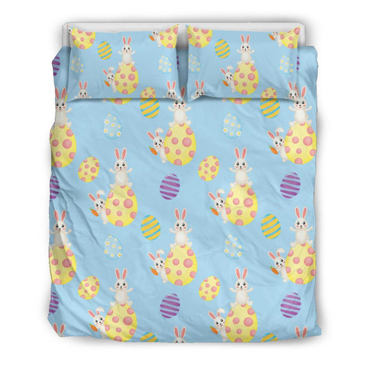 Easter Eggs Pattern Print Design RB015 Duvet Cover Bedding Set-JORJUNE.COM