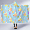 Easter Eggs Pattern Print Design RB015 Hooded Blanket-JORJUNE.COM