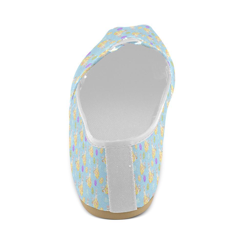 Easter Eggs Pattern Print Design RB015 Women Casual Shoes-JorJune.com