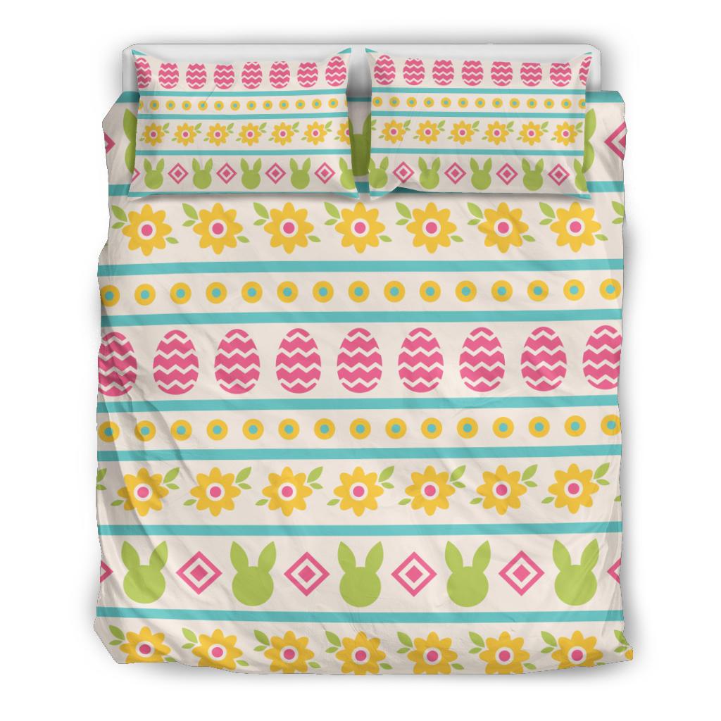 Easter Eggs Pattern Print Design RB016 Duvet Cover Bedding Set-JORJUNE.COM