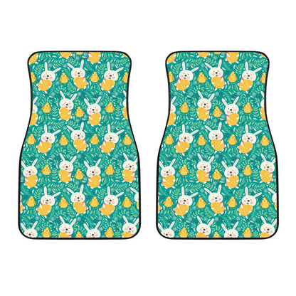 Easter Eggs Pattern Print Design RB02 Car Floor Mats-JorJune