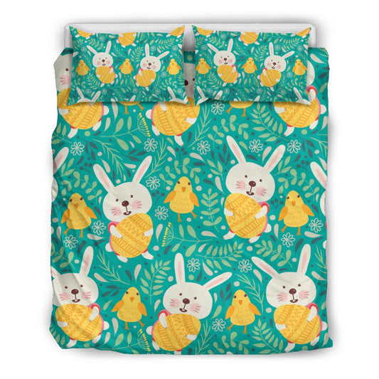 Easter Eggs Pattern Print Design RB02 Duvet Cover Bedding Set-JORJUNE.COM