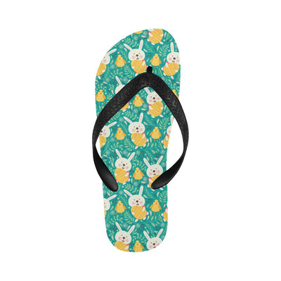 Easter Eggs Pattern Print Design RB02 Flip Flops-JorJune