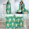 Easter Eggs Pattern Print Design RB02 Hooded Blanket-JORJUNE.COM