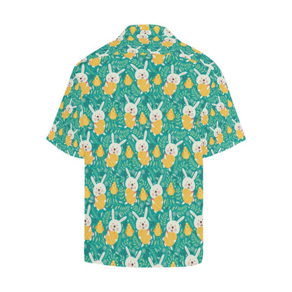 Easter Eggs Pattern Print Design RB02 Men Hawaiian Shirt-JorJune