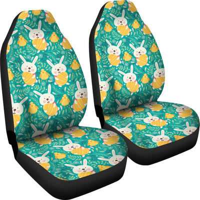 Easter Eggs Pattern Print Design RB02 Universal Fit Car Seat Covers-JorJune