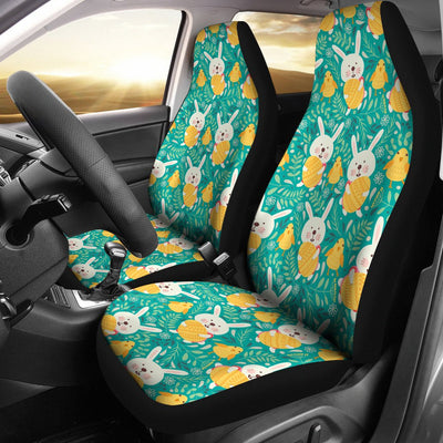 Easter Eggs Pattern Print Design RB02 Universal Fit Car Seat Covers-JorJune