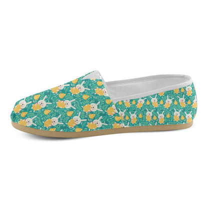 Easter Eggs Pattern Print Design RB02 Women Casual Shoes-JorJune.com