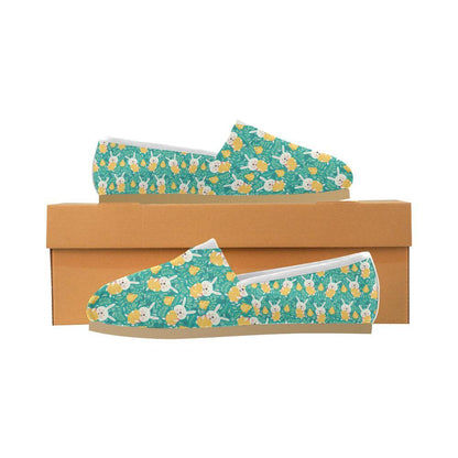 Easter Eggs Pattern Print Design RB02 Women Casual Shoes-JorJune.com