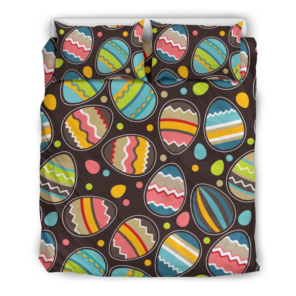 Easter Eggs Pattern Print Design RB03 Duvet Cover Bedding Set-JORJUNE.COM