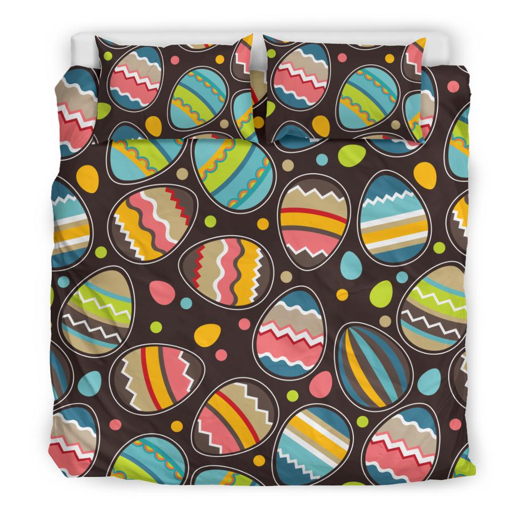 Easter Eggs Pattern Print Design RB03 Duvet Cover Bedding Set-JORJUNE.COM