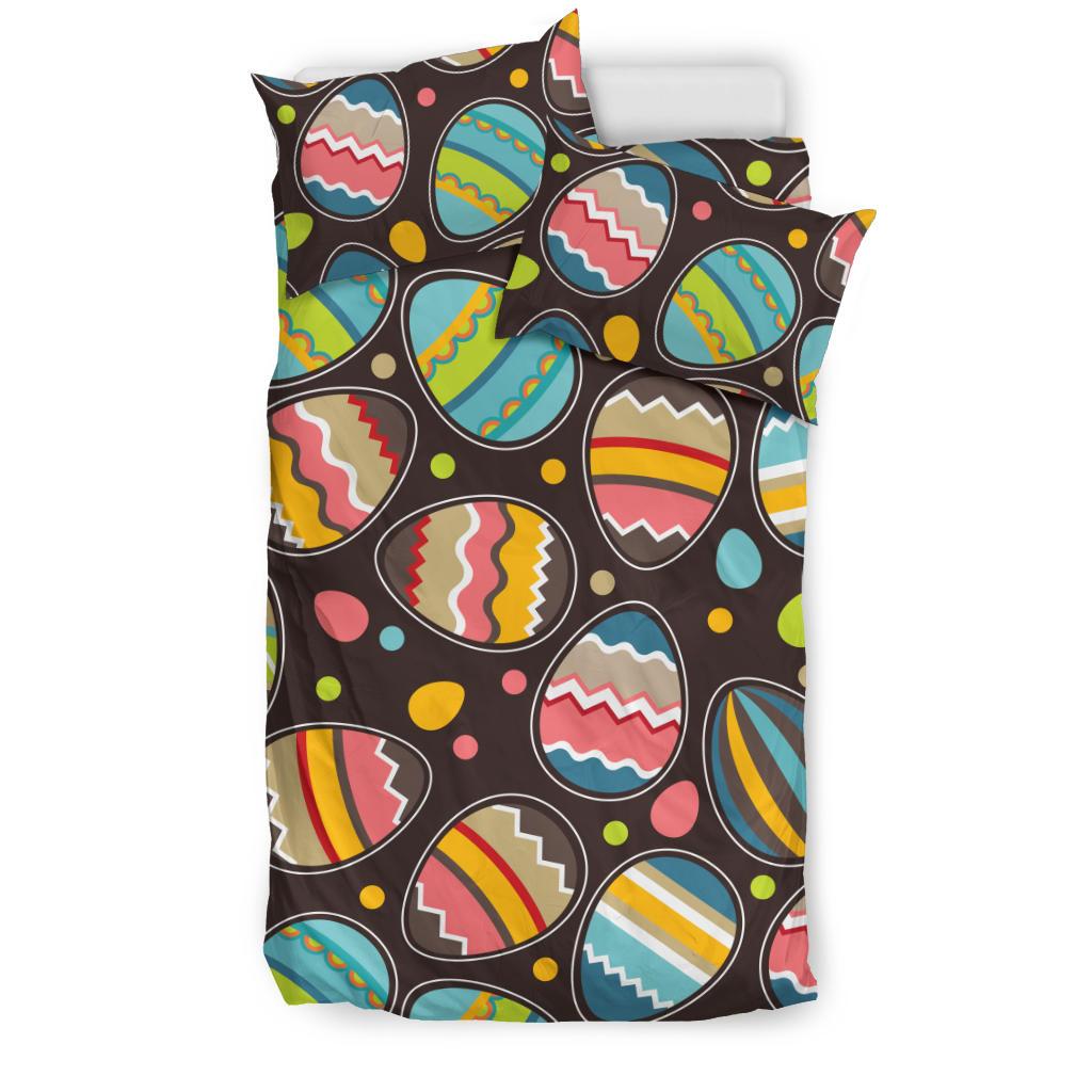 Easter Eggs Pattern Print Design RB03 Duvet Cover Bedding Set-JORJUNE.COM