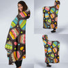 Easter Eggs Pattern Print Design RB03 Hooded Blanket-JORJUNE.COM