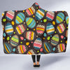 Easter Eggs Pattern Print Design RB03 Hooded Blanket-JORJUNE.COM