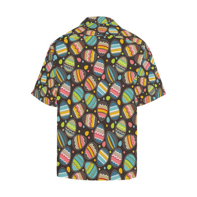 Easter Eggs Pattern Print Design RB03 Men Hawaiian Shirt-JorJune